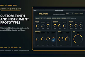 develop a custom juce audio plugin prototype for windows