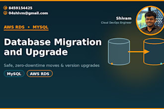 migrate, upgrade and configure your sql,AWS rds database