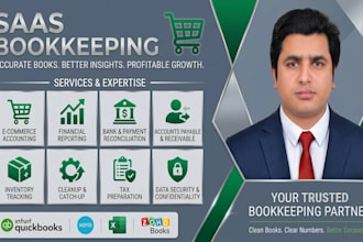 provide saas bookkeeping solutions with quickbooks and xero