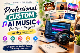 write and record a custom song gift for any occasion