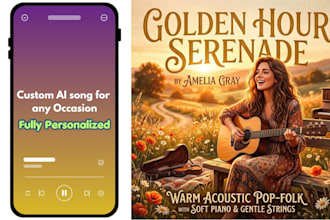 compose a heartfelt custom song for your special occasion