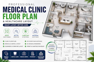 clinic floor plan healthcare layout medical space planning dental office layout