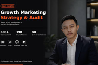 audit your marketing and build a growth strategy roadmap