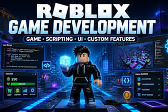 be your roblox game developer and roblox scripter