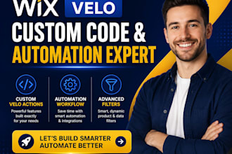 build wix velo custom actions wix automation workflow wix multi currency filters