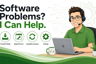 install and troubleshoot windows software remotely