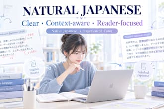 translate medical and scientific content into natural japanese