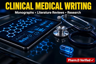 write clinical drug monographs and medical summaries