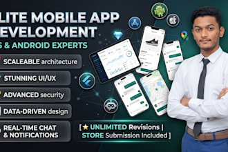 do custom mobile app development for android and ios apps
