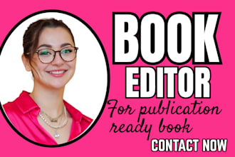 edit your manuscript into a publication ready book