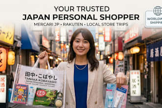 be your japan personal shopper and local buying agent