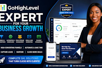 gohighlevel lead generation funnel, ghl automation that convert