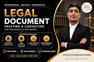 draft legal notices and contracts