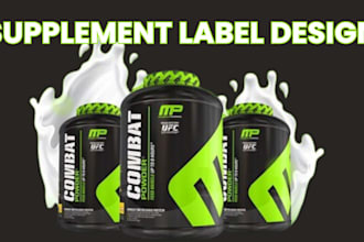 do supplement label design sarms peptide label vial label peptide label design