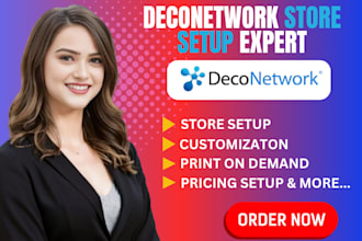deconetwork store deconetwork website setup deconetwork printshop management