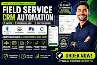 housecall pro servicetitan field service openclaw hvac jobnimbus crm automation