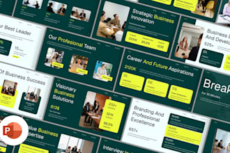 design startup deck fundraising nonprofit grant  business proposal presentation