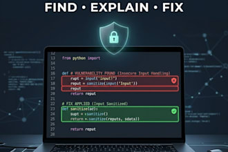 audit and fix security vulnerabilities in your code