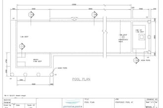 design swimming pool, backyard pool, sauna and 2d 3d construction plans
