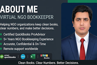 do ngo and charity bookkeeping using quickbooks and xero