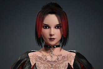 fix and customize your 3d character in maya, blender and cc4