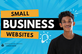 build a modern website for your small business