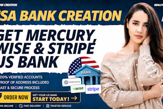 do USA bank account, proof of address, US llc for non residents US bank creation