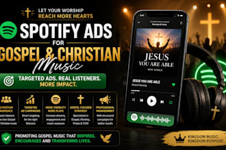 create targeted spotify music ads for christian gospel songs and artists online