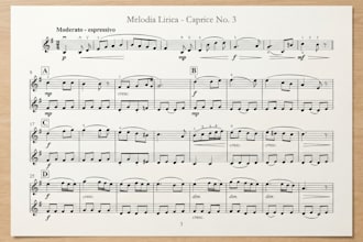 transcribe violin music, solos and melodies from audio to sheet music