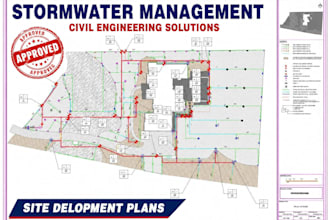 stormwater sewer swppp utility drainage report hydrology hydraulics hec ras hms