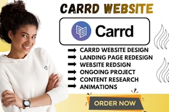 design carrd website carrd landing page redesign carrd co website landing page