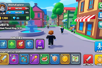 create a custom roblox game, roblox gui, roblox coding for game development