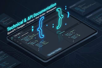 write technical documentation, API guides, and software whitepapers