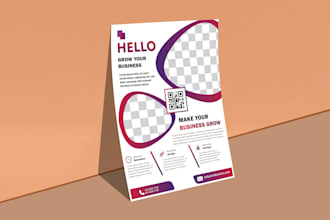 design professional business flyer