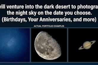 capture your special date in the night sky