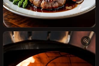 design a professional restaurant website with online food ordering