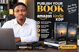 publish book on amazon kindle KDP, book formatting, amazon KDP book publishing