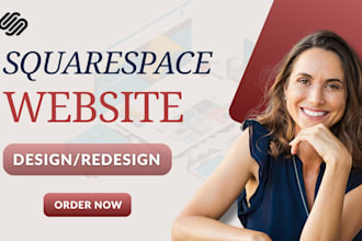 build a business squarespace website design or redesign squarespace website dev