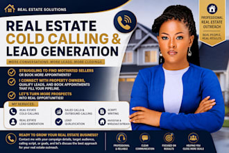 real estate leads, real estate cold calling, sales call, appointment setting