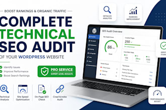 do a complete technical SEO audit of your wordpress website
