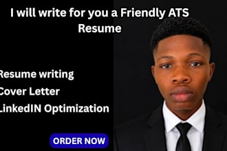 write for you a friendly ats resume