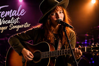 be your female vocalist, topliner and songwriter for your song