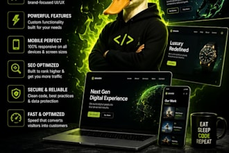 turn your idea into a well built custom website