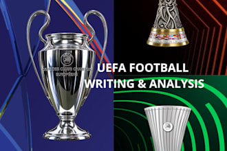write expert uefa champions league europa league and conference league articles
