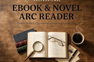 beta reader your ebook manuscript or author nover arc reader