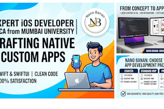 develop a professional custom ios mobile app for you