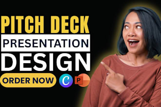 canva presentation slide deck power point design canva pitch deck design