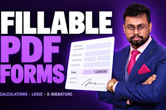 create fillable pdf forms in adobe acrobat with calculations and logic