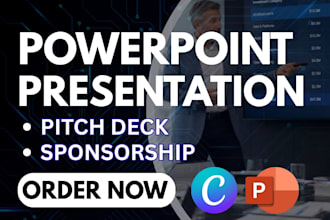 powerpoint presentation investor pitch deck canva presentation sponsorship deck
