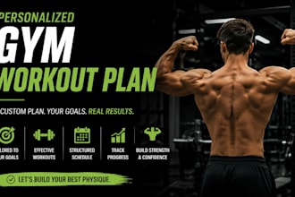 create a personalized gym workout plan